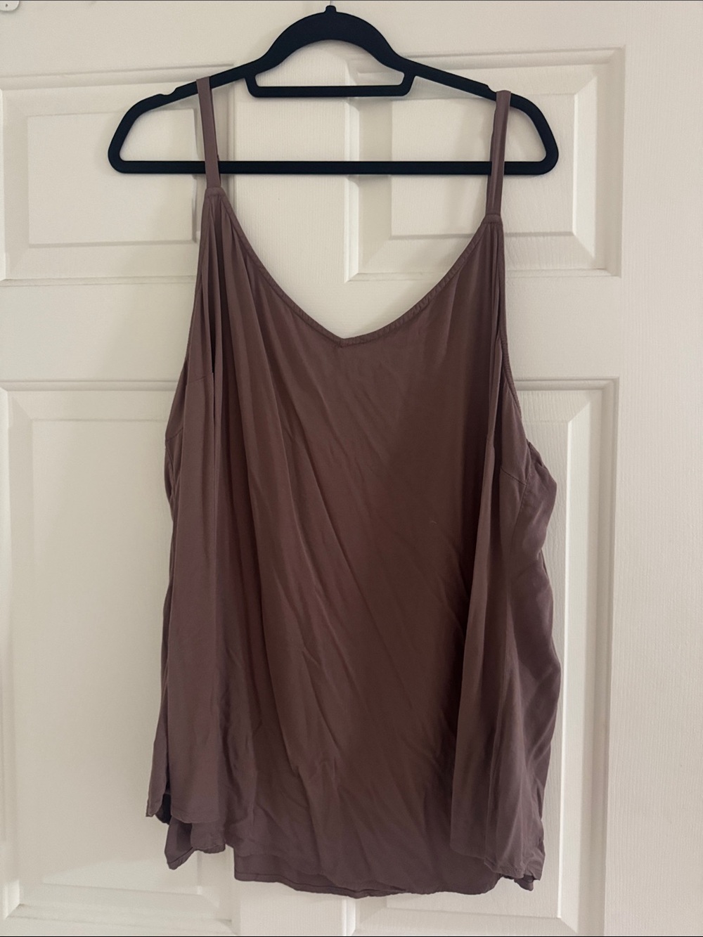 torrid Mauve Brown V-Neck Lightweight Drapey Cami